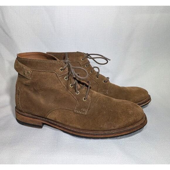 Clarks Clarkdale Bud Chukka Boots Lace Up Mens Ankle Boots Sz US 10 261362407 - Picture 1 of 7